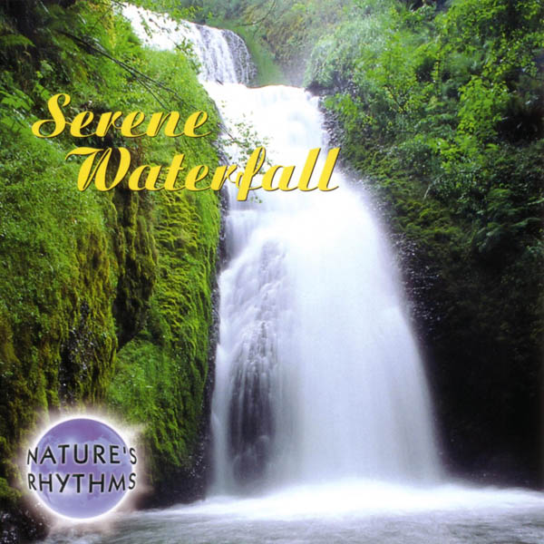 Nature's Rhythms: Serene Waterfall