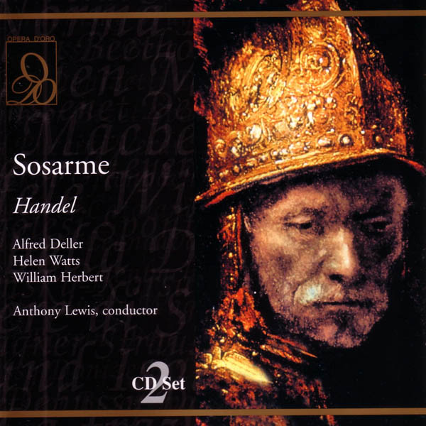 Image for Handel: Sosarme