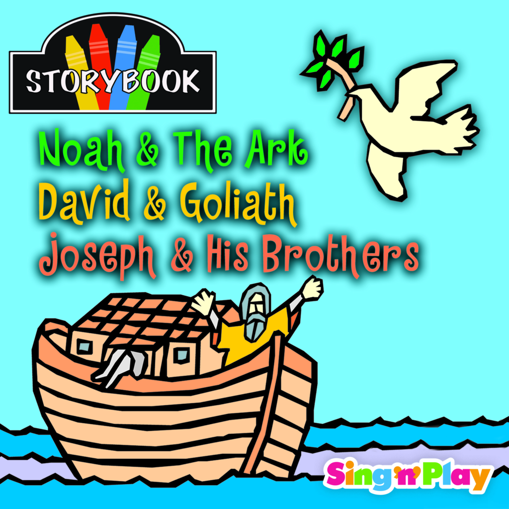 Image for Storybook Storytellers: Noah & The Ark, David & Goliath, Joseph & His Brothers