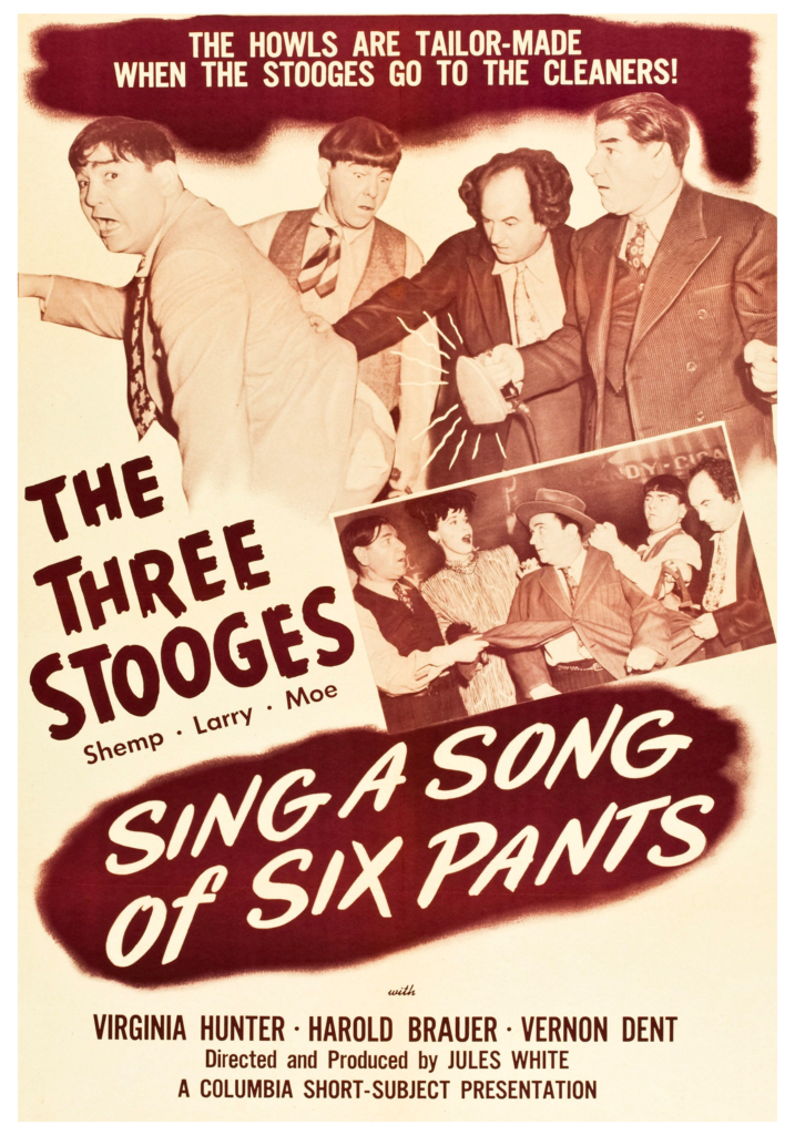 Image for The Three Stooges: Sing a Song of Six Pants